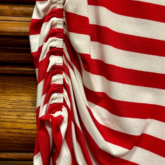 Trina Turk tank red and white striped NWT - Picture 2 of 7